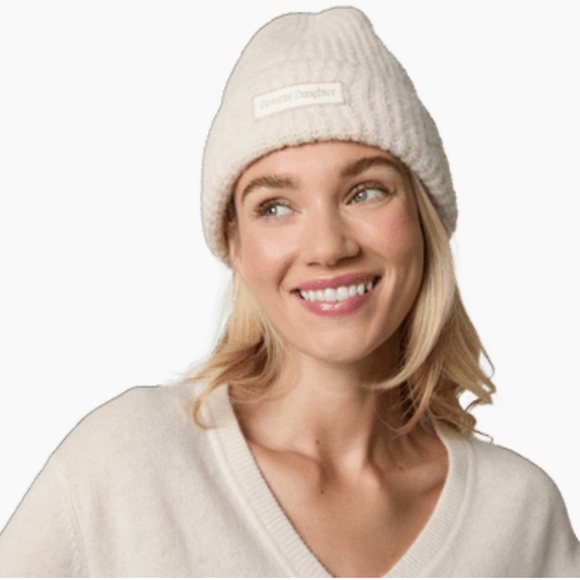 Favorite Daughter Cream Knit Beanie - Picture 7 of 7
